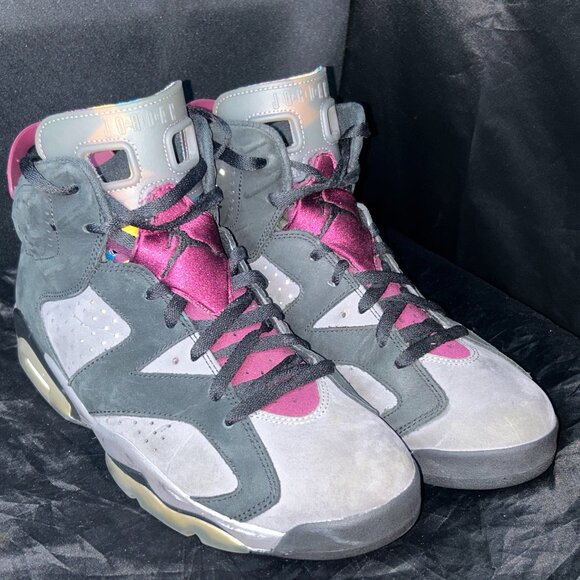 Air Jordan 6 Retro “Bordeaux” - Men’s Size 10 - Suede/Gray Burgundy - Picture 1 of 9